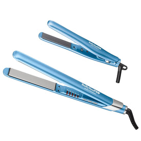 BaBylissPRO Nano Titanium 1" & 3/4" Ultra-Sleek Flat Iron Value Set (BNTPP93) Position 1