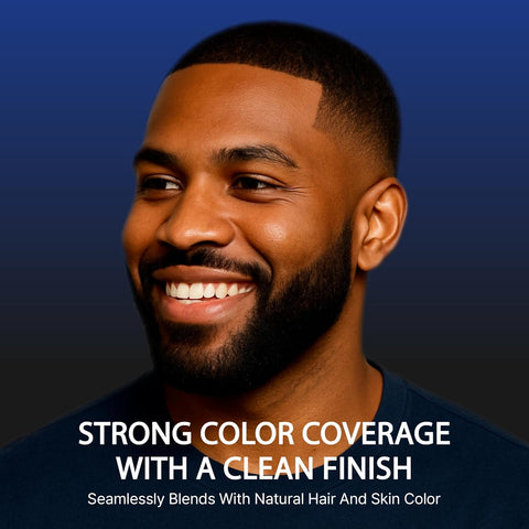 Image of Red PRO GROOMANE Semi-Permanent Beard & Lineup Premixed Airbrush Enhancement (70ml/2.3oz) Position 4