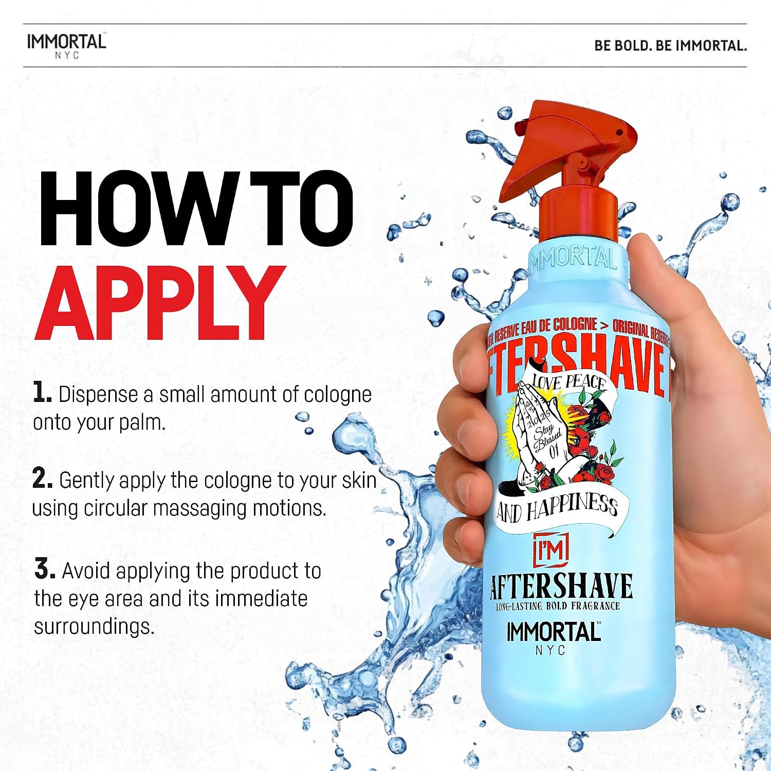 Immortal NYC Stay Blessed Aftershave (500ml) Position 7