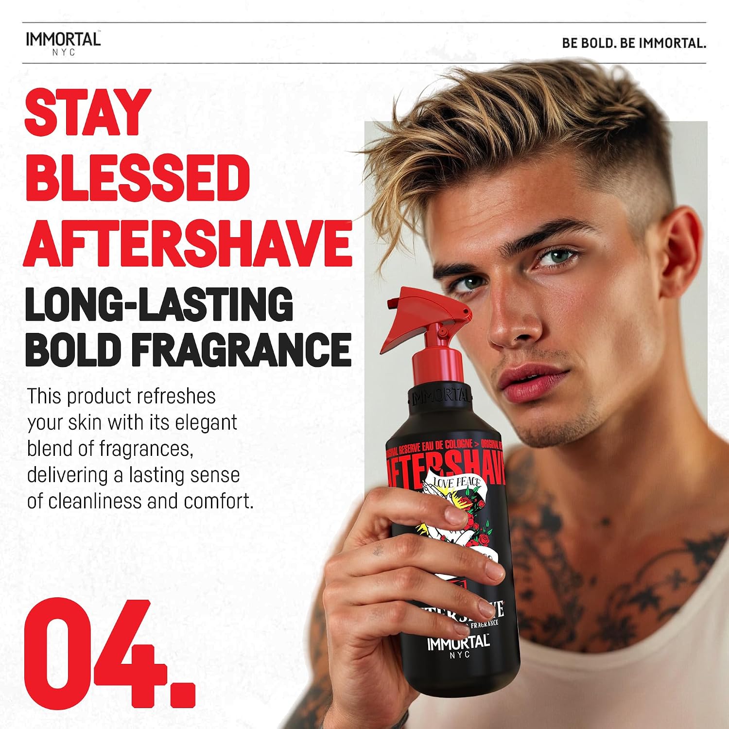 Immortal NYC Stay Blessed Aftershave (500ml) Position 22
