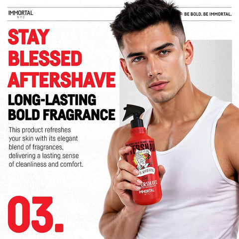 Image of Immortal NYC Stay Blessed Aftershave (500ml) Position 17