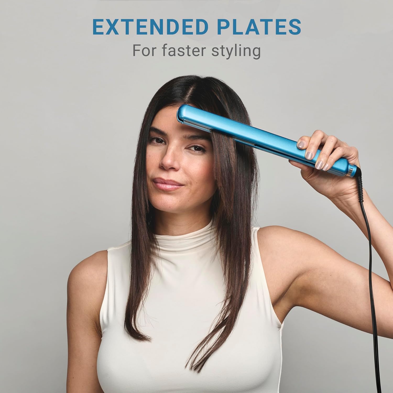 BaBylissPRO Nano Titanium 1" Compact & 1" Ultra-Thin Full SIze Flat Iron Value Set (BNTPP84) Position 5
