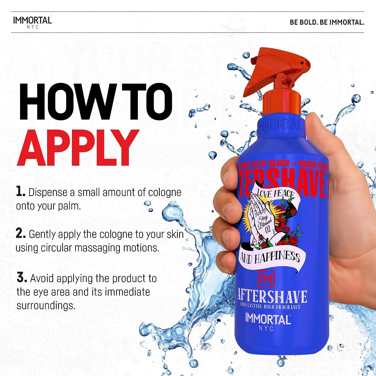 Immortal NYC Stay Blessed Aftershave (500ml) Position 14