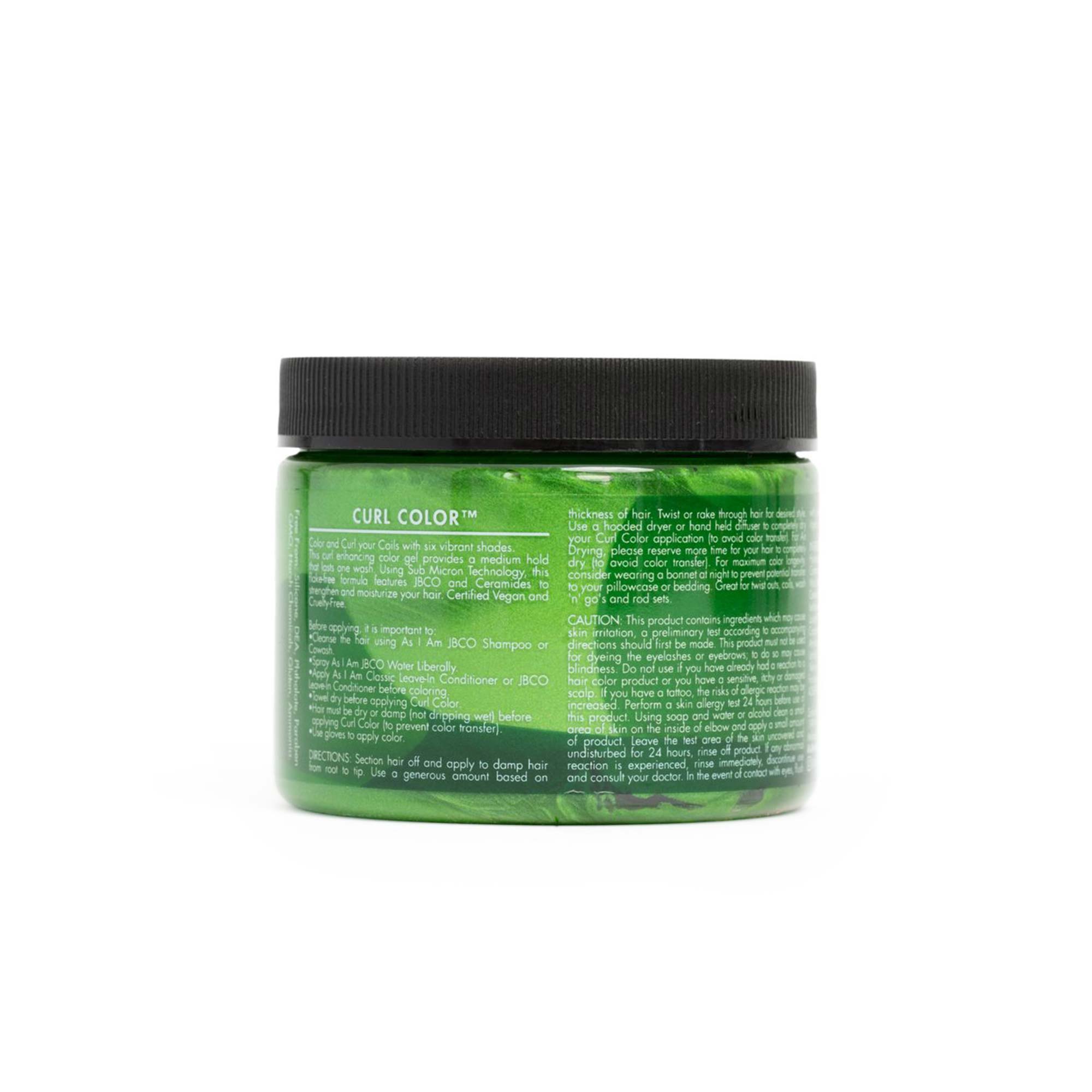 Curl Color Emerald Green Position 4