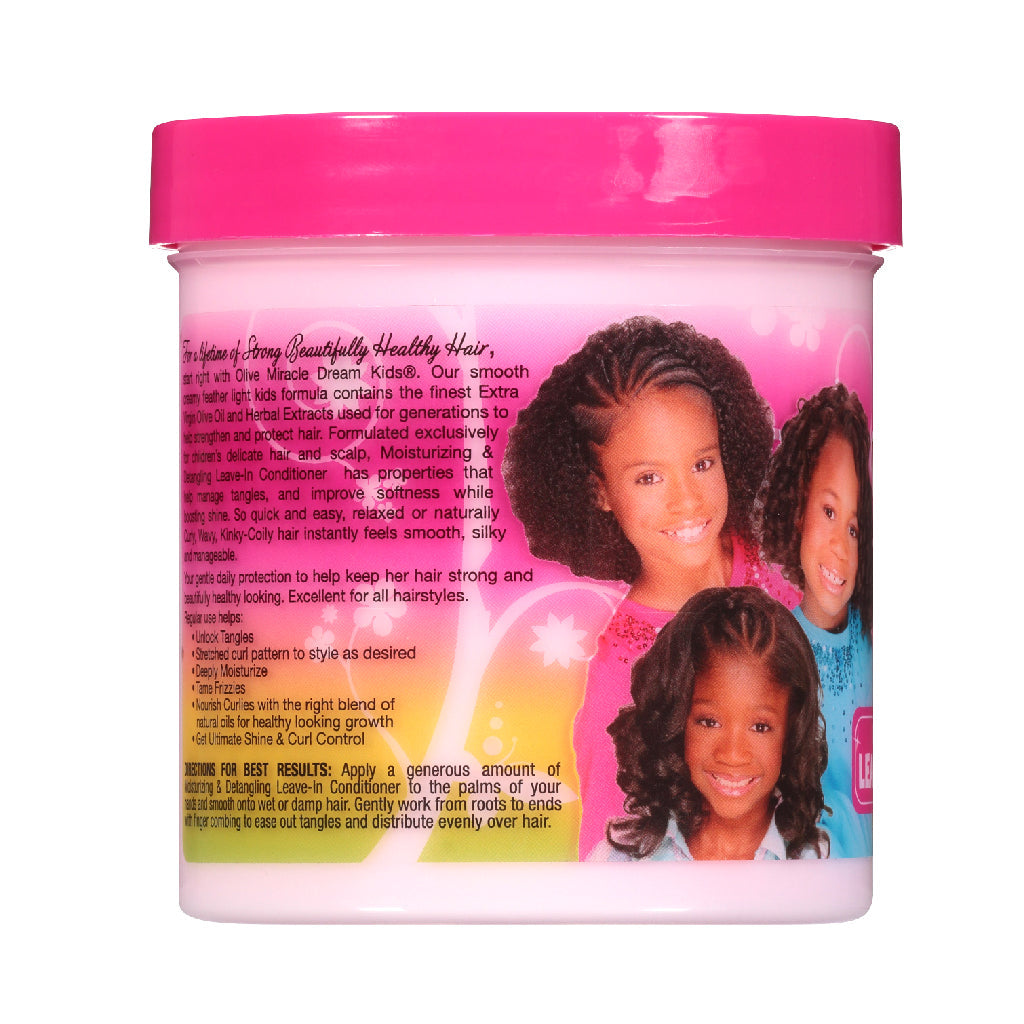 African Pride Dream Kids Olive Miracle Leave In Conditioner, 15 Oz Position 4