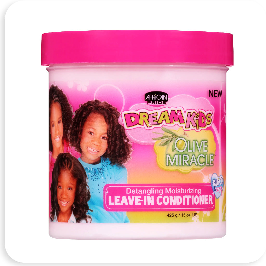 African Pride Dream Kids Olive Miracle Leave In Conditioner, 15 Oz Position 1