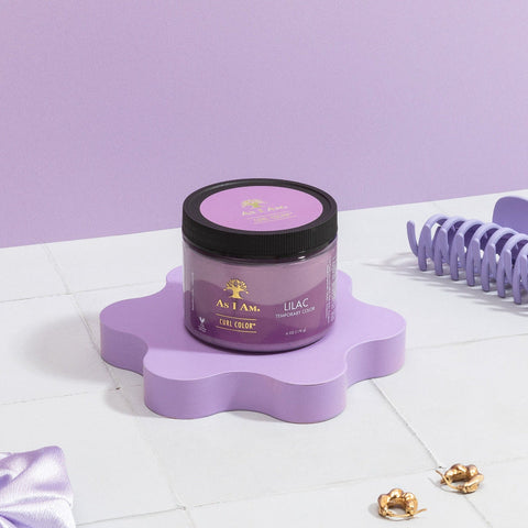Image of Curl Color Lilac Position 1