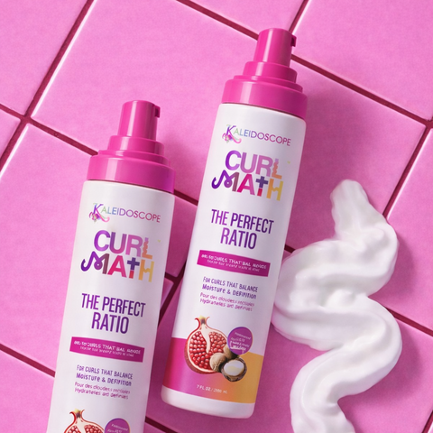 Image of Curl Math The Perfect Ratio - Gel-to-Foam Defining Mousse 8oz Position 4