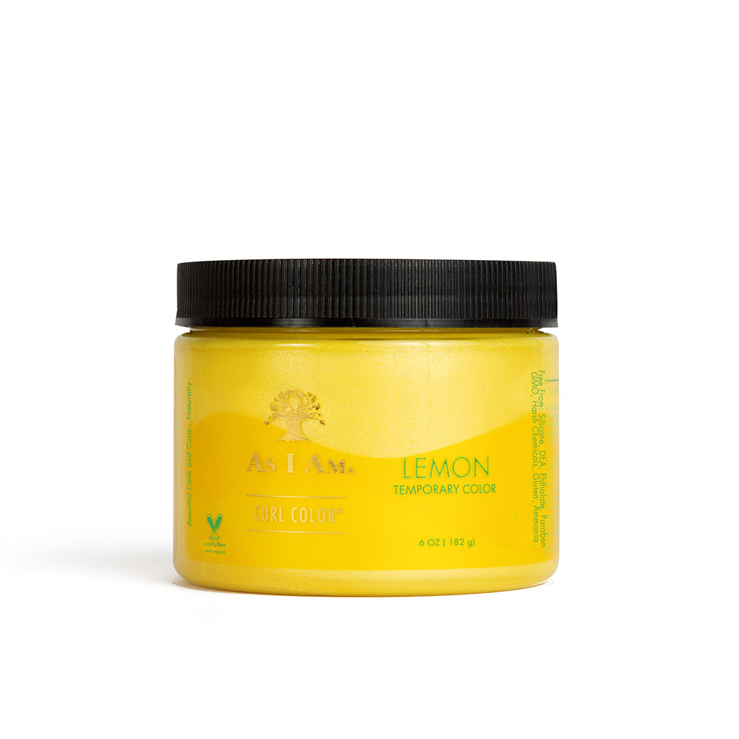 Curl Color Lemon Yellow Position 3