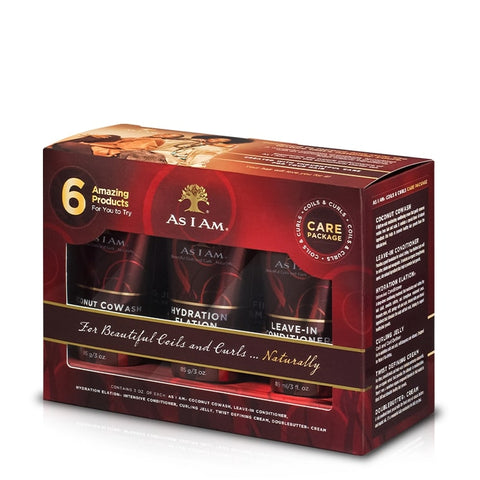 Image of coils & curls care package Position 1