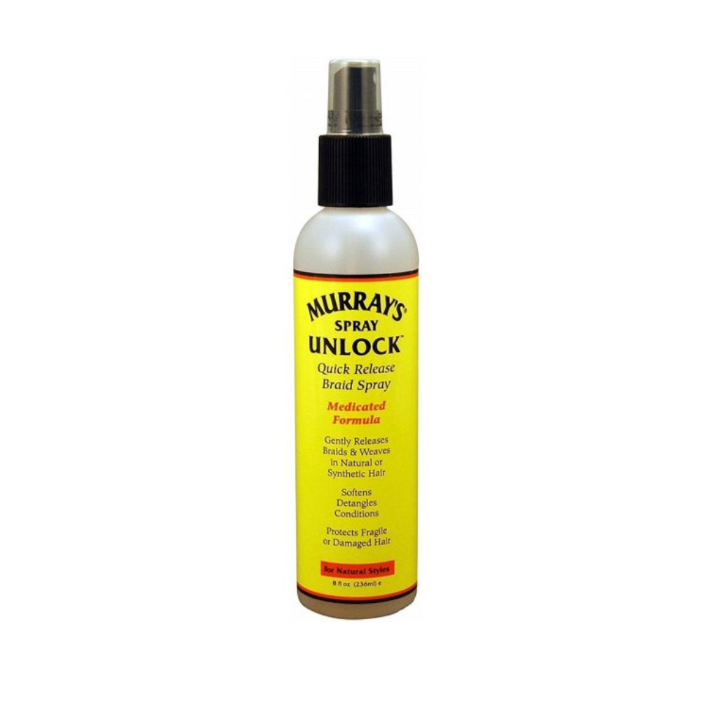 Murray's Unlock Quick Release Braid Spray 8oz Position 1