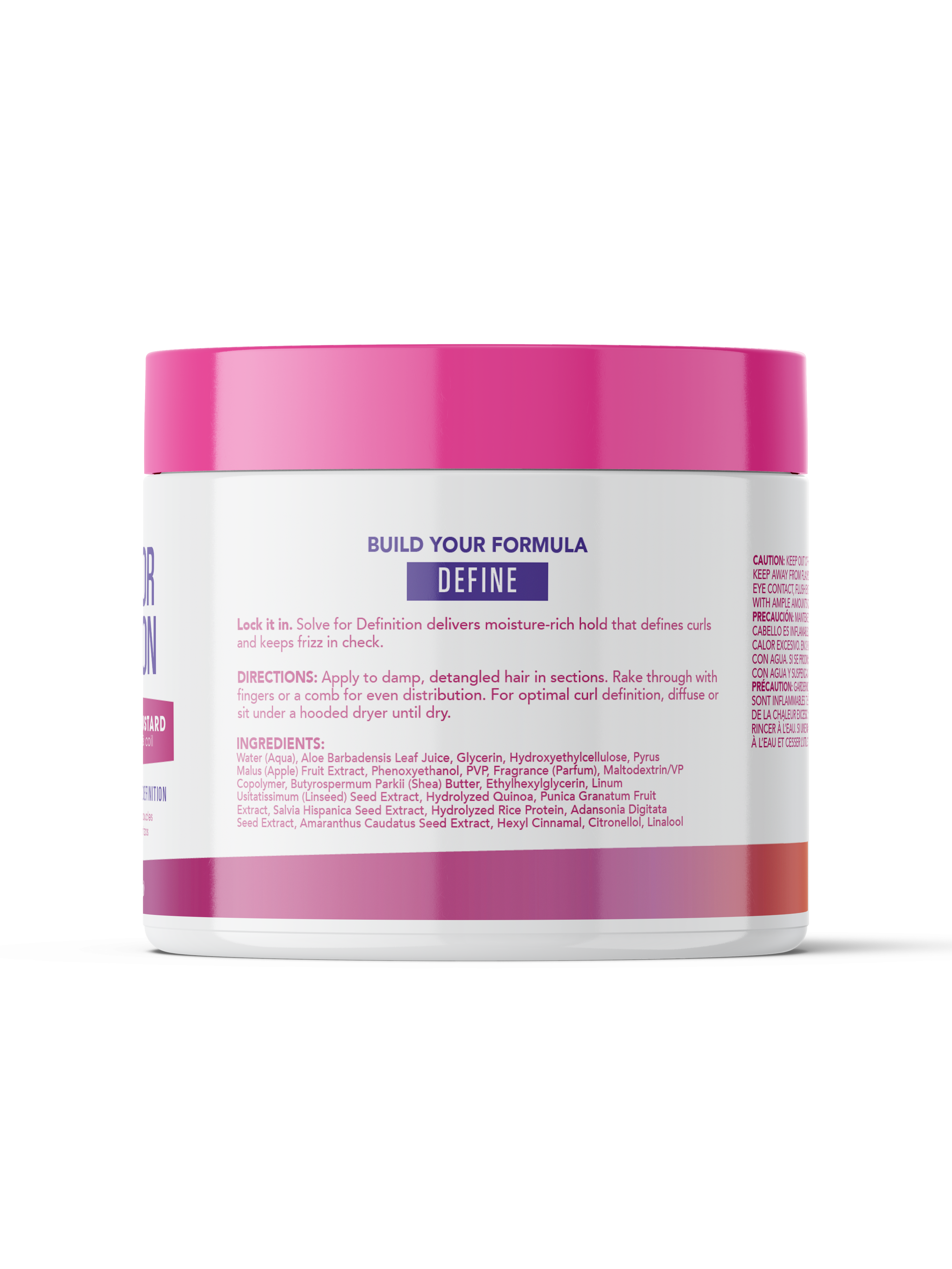 Curl Math Solve for Definition - Curl Defining Custard 12oz Position 6