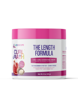 Curl Math The Length Formula - 2-in-1 Curl Elongating Cream 12oz Position 1