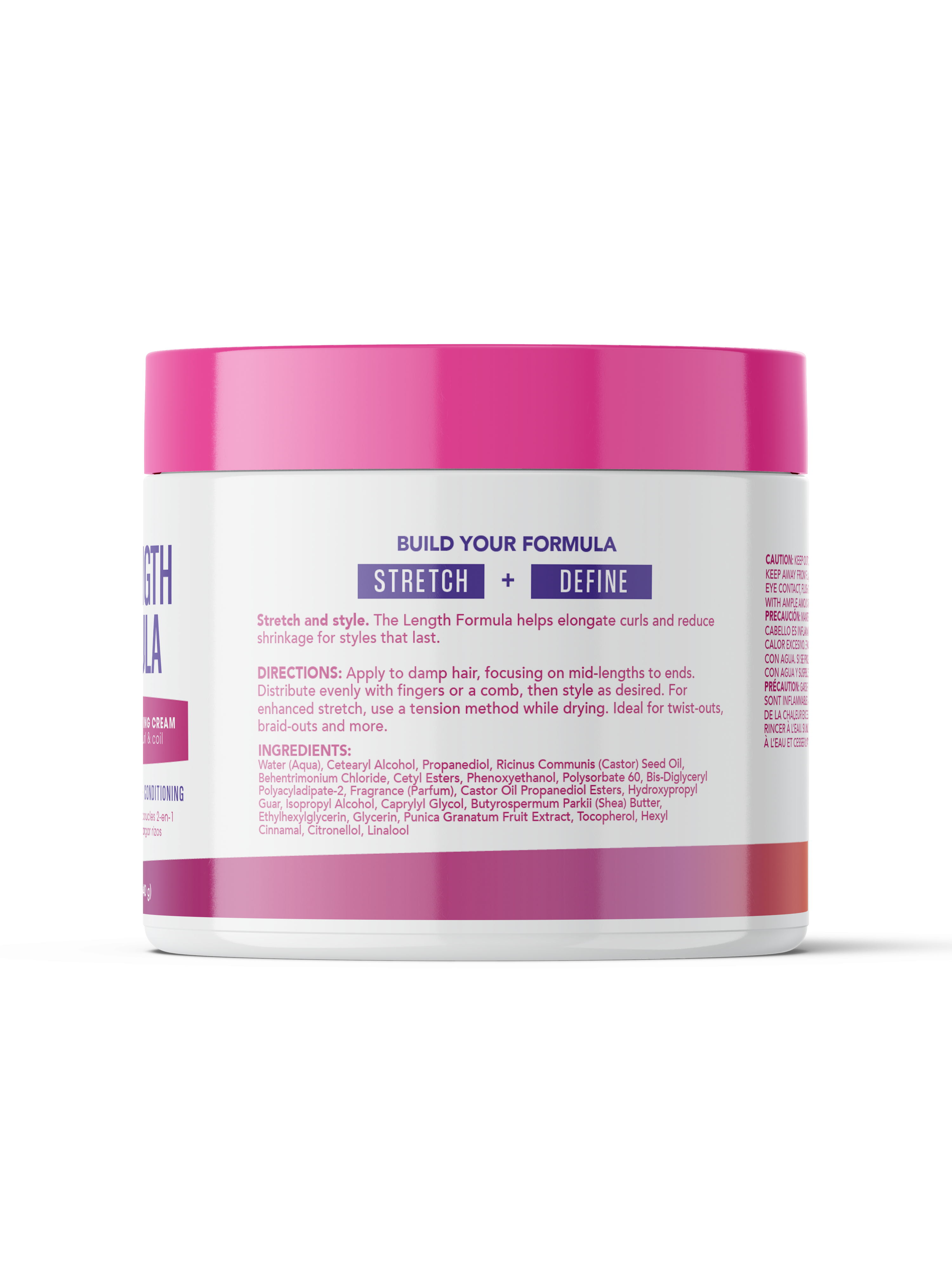 Curl Math The Length Formula - 2-in-1 Curl Elongating Cream 12oz Position 7