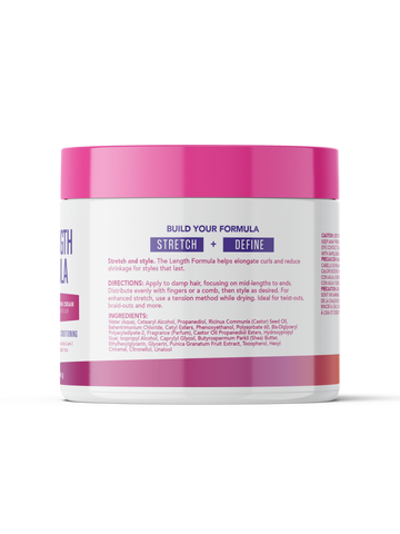 Image of Curl Math The Length Formula - 2-in-1 Curl Elongating Cream 12oz Position 7