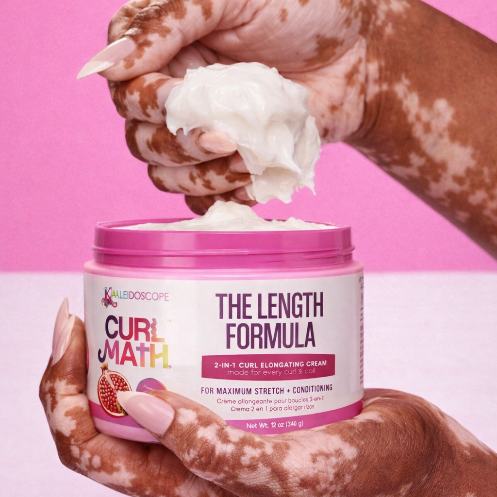 Curl Math The Length Formula - 2-in-1 Curl Elongating Cream 12oz Position 5