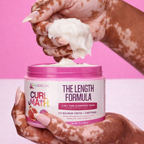 Image of Curl Math The Length Formula - 2-in-1 Curl Elongating Cream 12oz Position 5