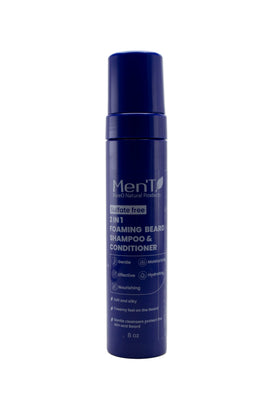 PureO 2-in-1 Foaming Beard Shampoo & Conditioner