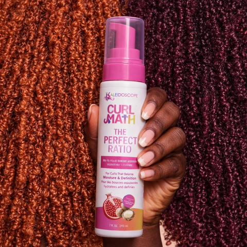 Image of Curl Math The Perfect Ratio - Gel-to-Foam Defining Mousse 8oz Position 3