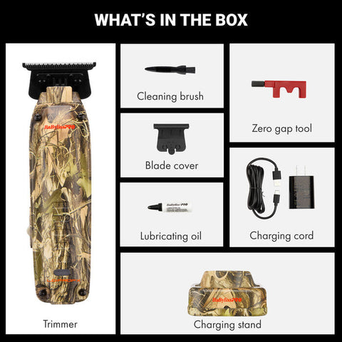 Image of BaBylissPRO Limited Edition Camo Lo-ProFX Compact Trimmer (FX72CAM) Position 9