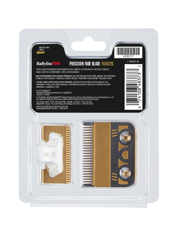 Image of BaBylissPRO Gold Titanium MIM Precision Fade Clipper Blade #FX8022G Position 5
