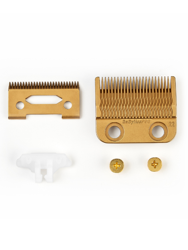 BaBylissPRO Gold Titanium MIM Precision Fade Clipper Blade #FX8022G Position 3
