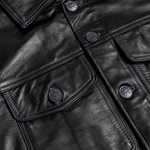 Image of ARTICLE I LEATHER JACKET Position 4