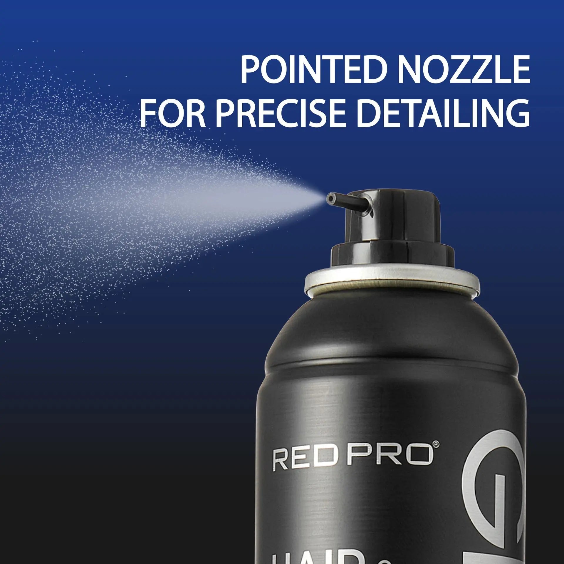 Red PRO GROOMANE Waterproof & Fade-Resistant Temporary Lineup Color Spray (187g/6.6oz) Position 7