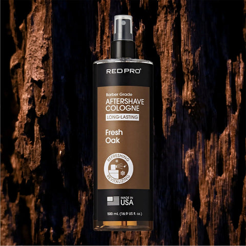 Image of Red PRO GROOMANE Aftershave Cologne (500ml/16.9oz) Position 21