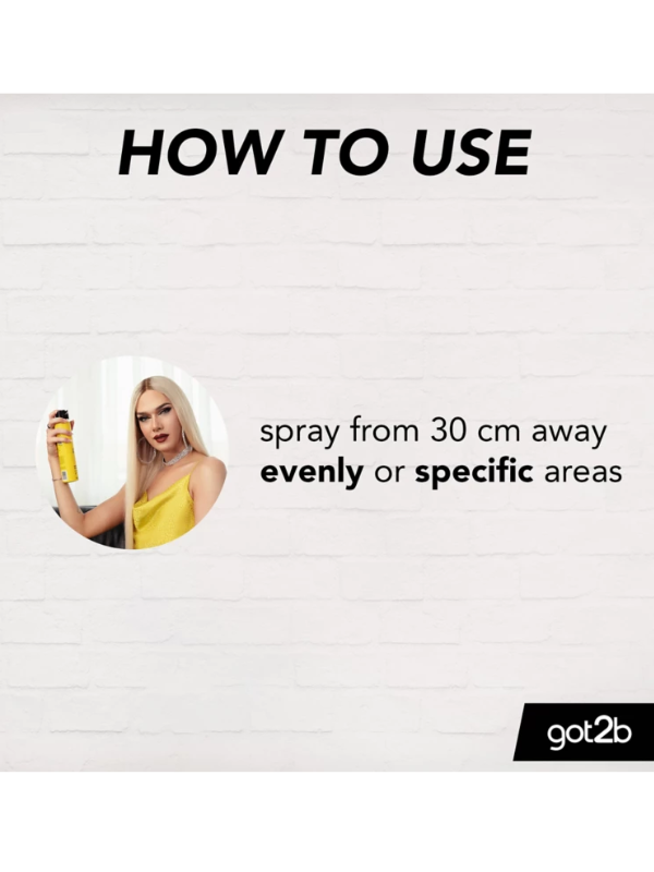 Got2b Glued Blasting Freeze Hairspray 12oz Position 2