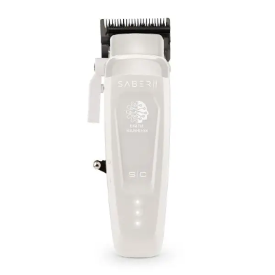 StyleCraft Saber II Clipper & Saber Trimmer Combo White - Free Level 3 Comb Set 🎁 Gift  (In Stock)