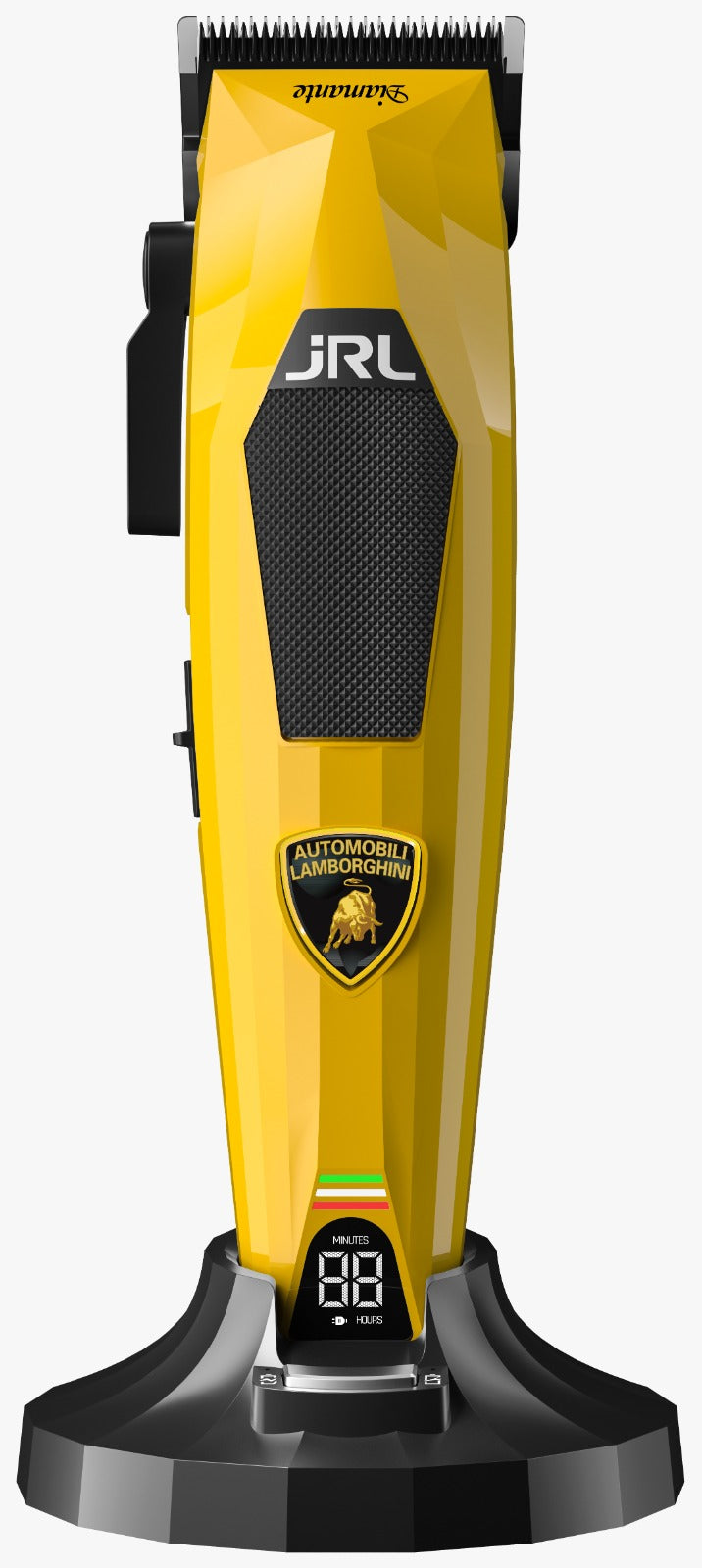 JRL Professional x Lamborghini Diamante Limited Edition Cordless Clipper & Trimmer Combo Set - Yellow (DI2025Y) Position 4