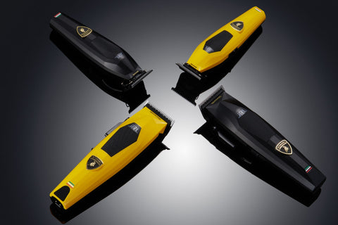 Image of JRL Professional x Lamborghini Diamante Limited Edition Cordless Clipper & Trimmer Combo Set - Yellow (DI2025Y) Position 3