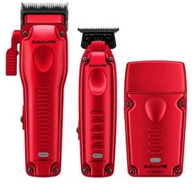 BaBylissPRO LO-PROFX Red Compact Clipper, Trimmer, Shaver Combo Position 1