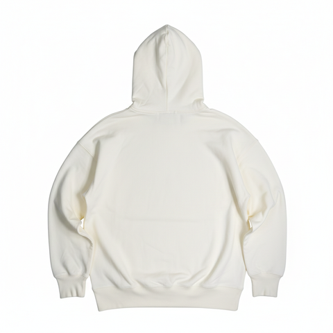 Image of ARTICLE I CORE HOODIE -- OFF WHITE Position 2