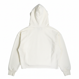 INTEGRITY 1450 ARTICLE I CROPPED HOODIE -- OFF WHITE
