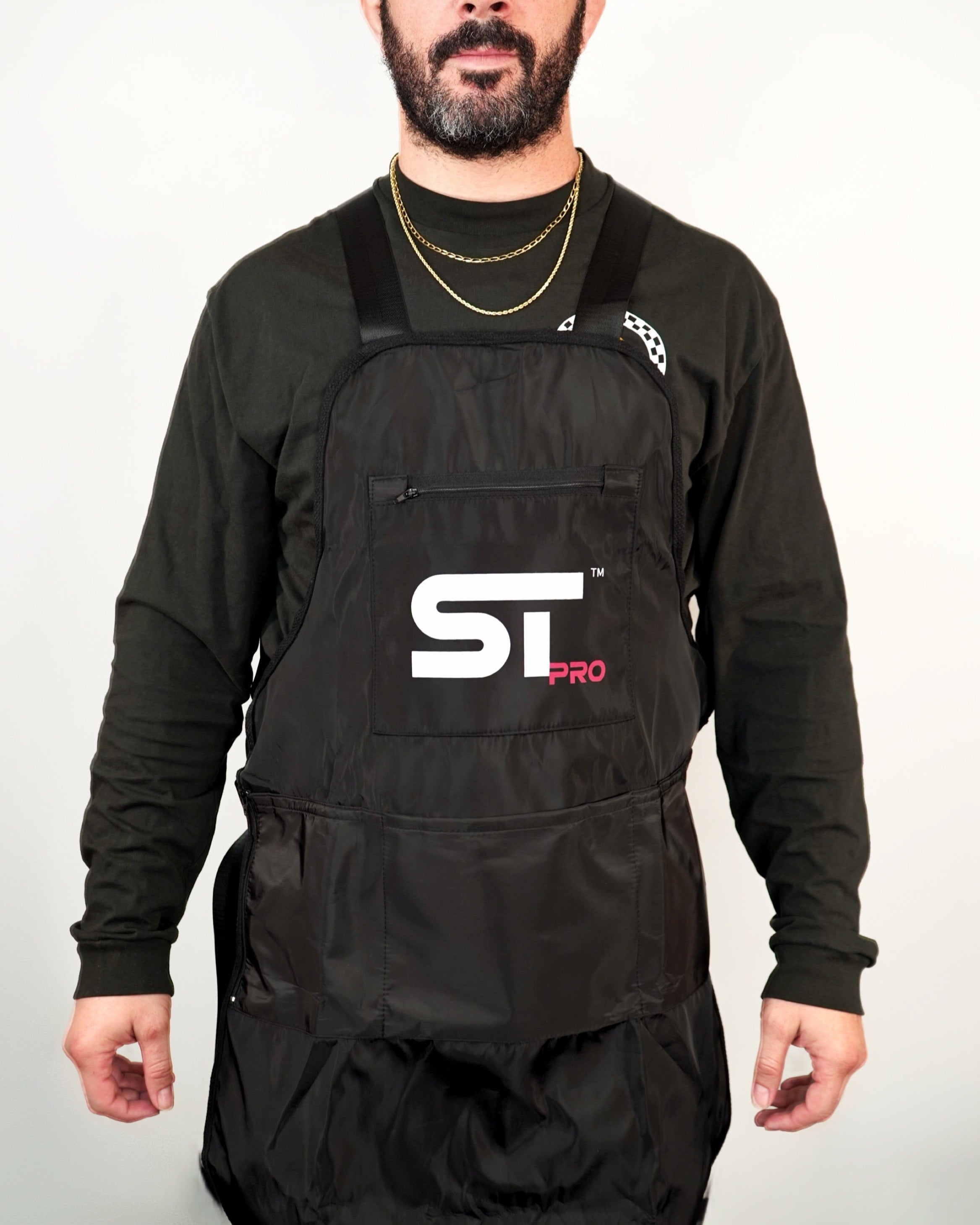 Pro Barber Apron Position 8