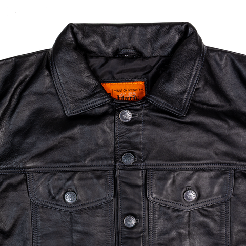 Image of ARTICLE I LEATHER JACKET Position 3
