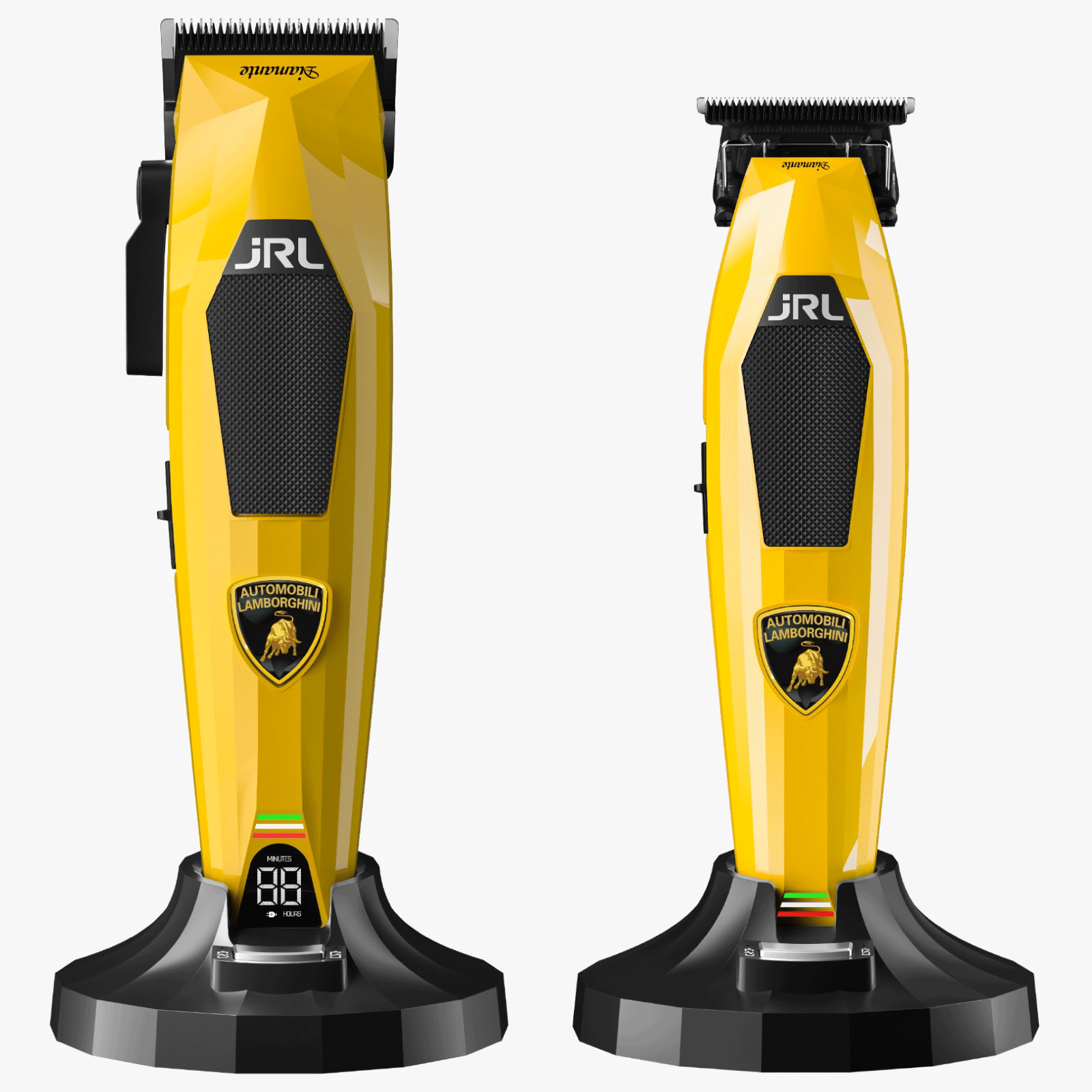 JRL Professional x Lamborghini Diamante Limited Edition Cordless Clipper & Trimmer Combo Set - Yellow (DI2025Y) Position 6