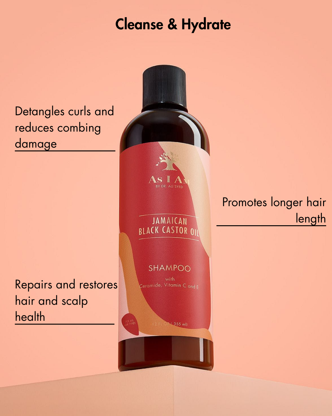 Jamaican Black Castor Oil Shampoo Position 4