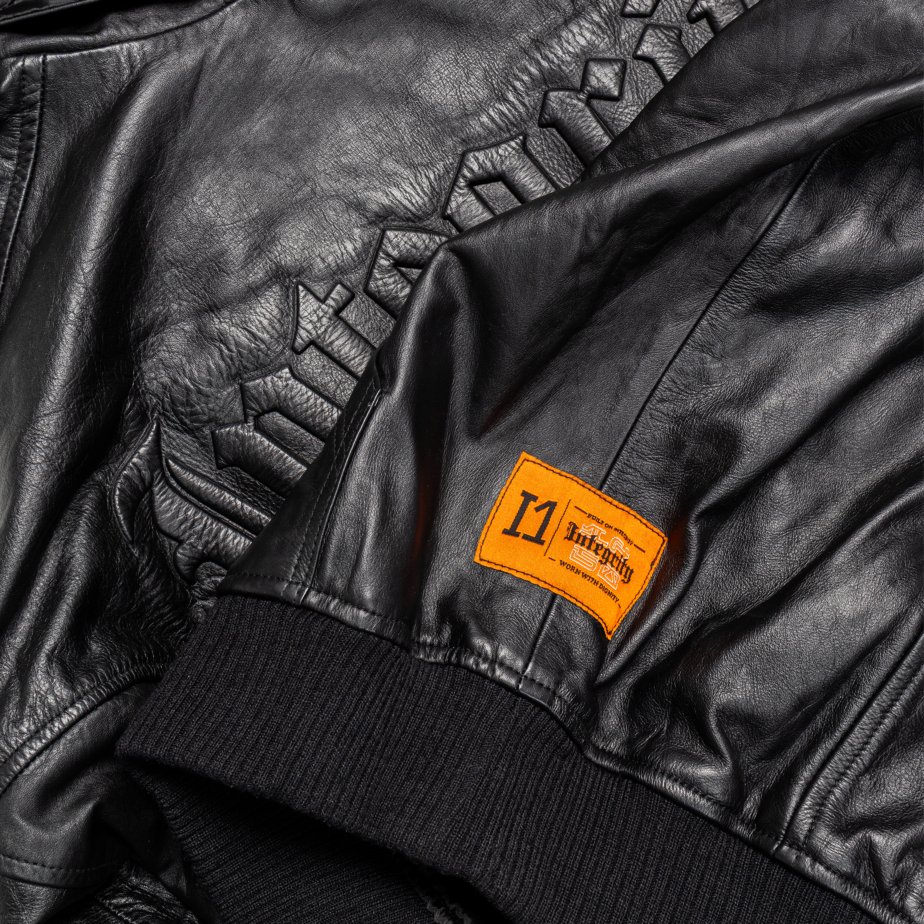 ARTICLE I LEATHER ANORAK Position 2