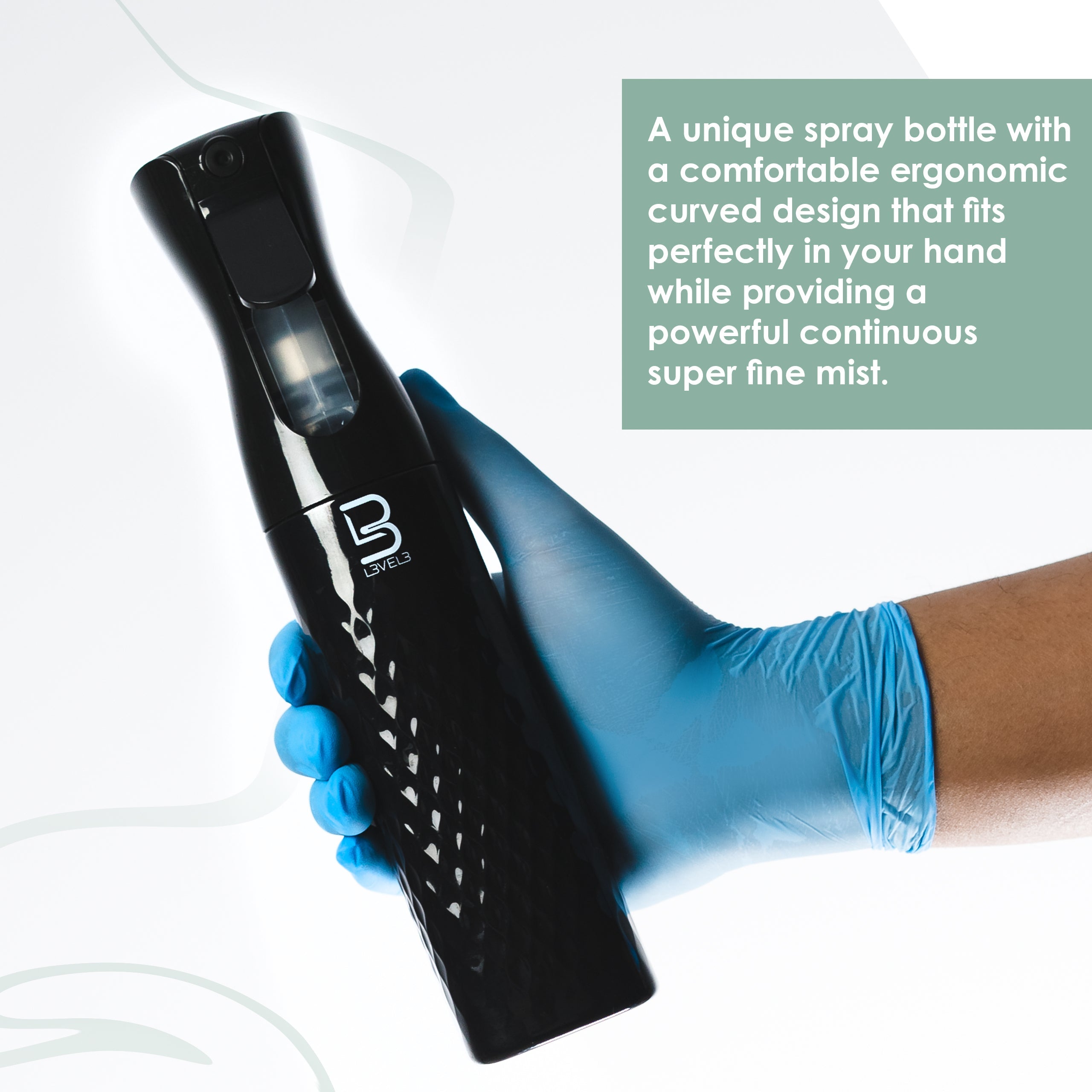 Beveled Spray Bottle Position 6