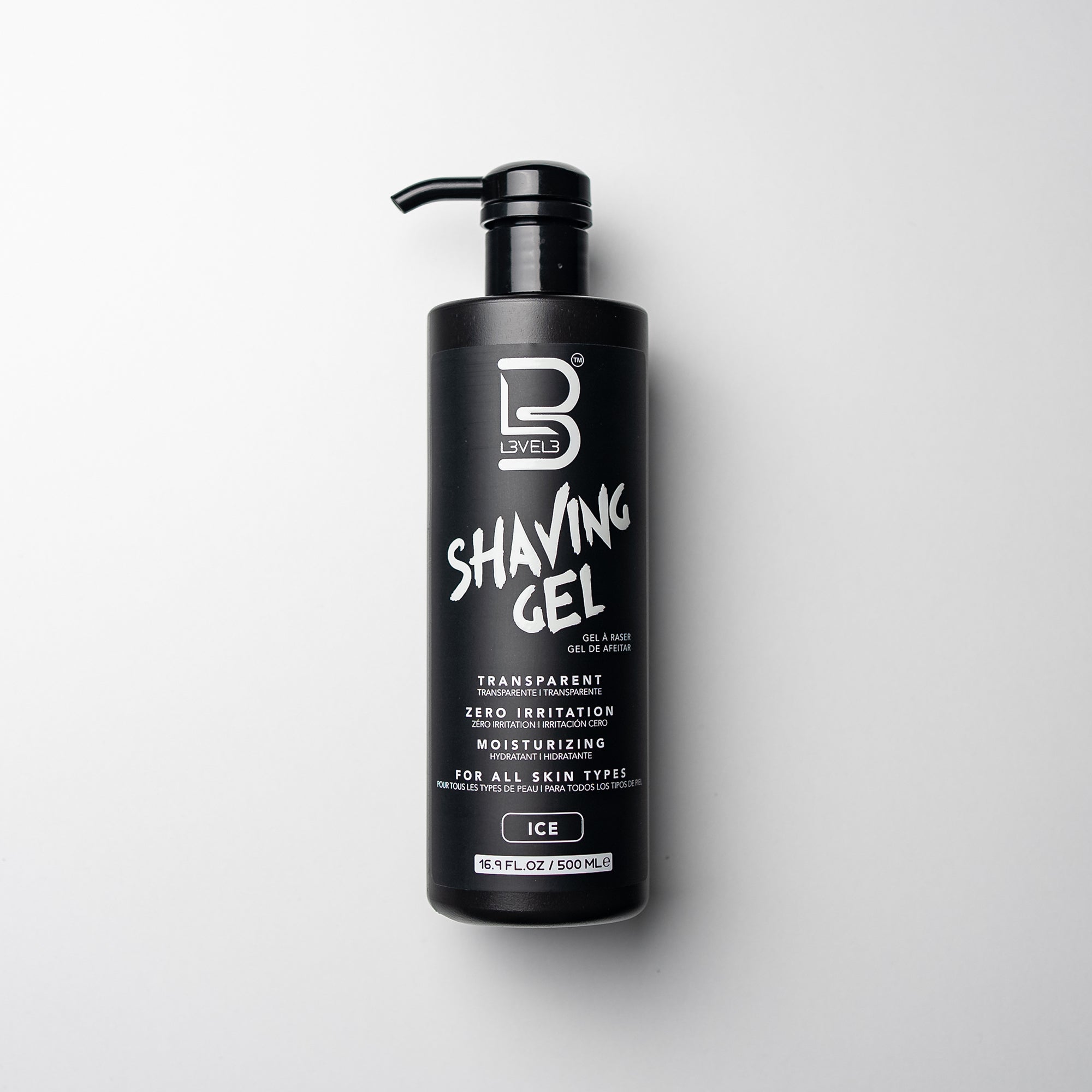 Transparent Shaving Gel Position 5
