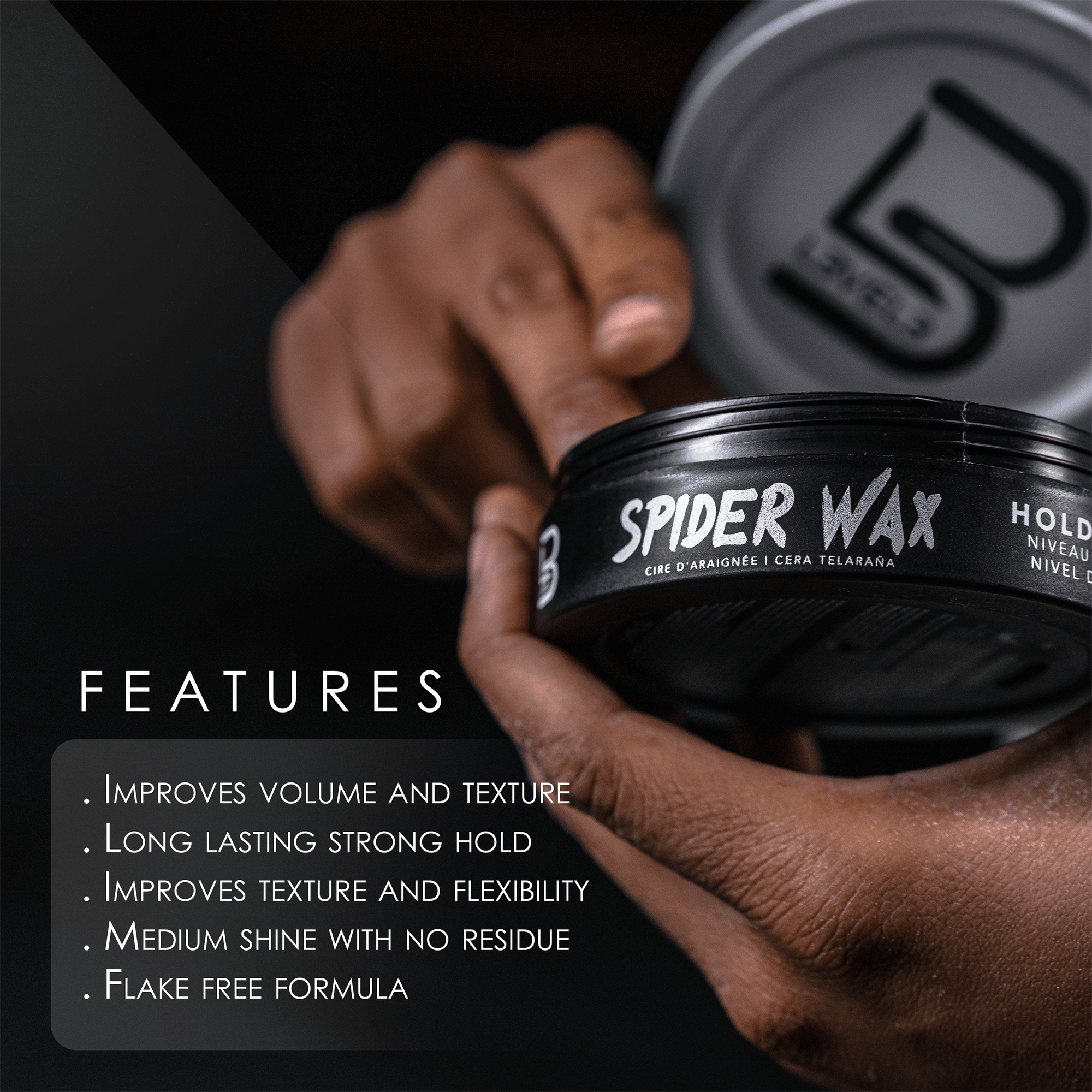 Spider Wax - Fiber Texture Wax Position 2
