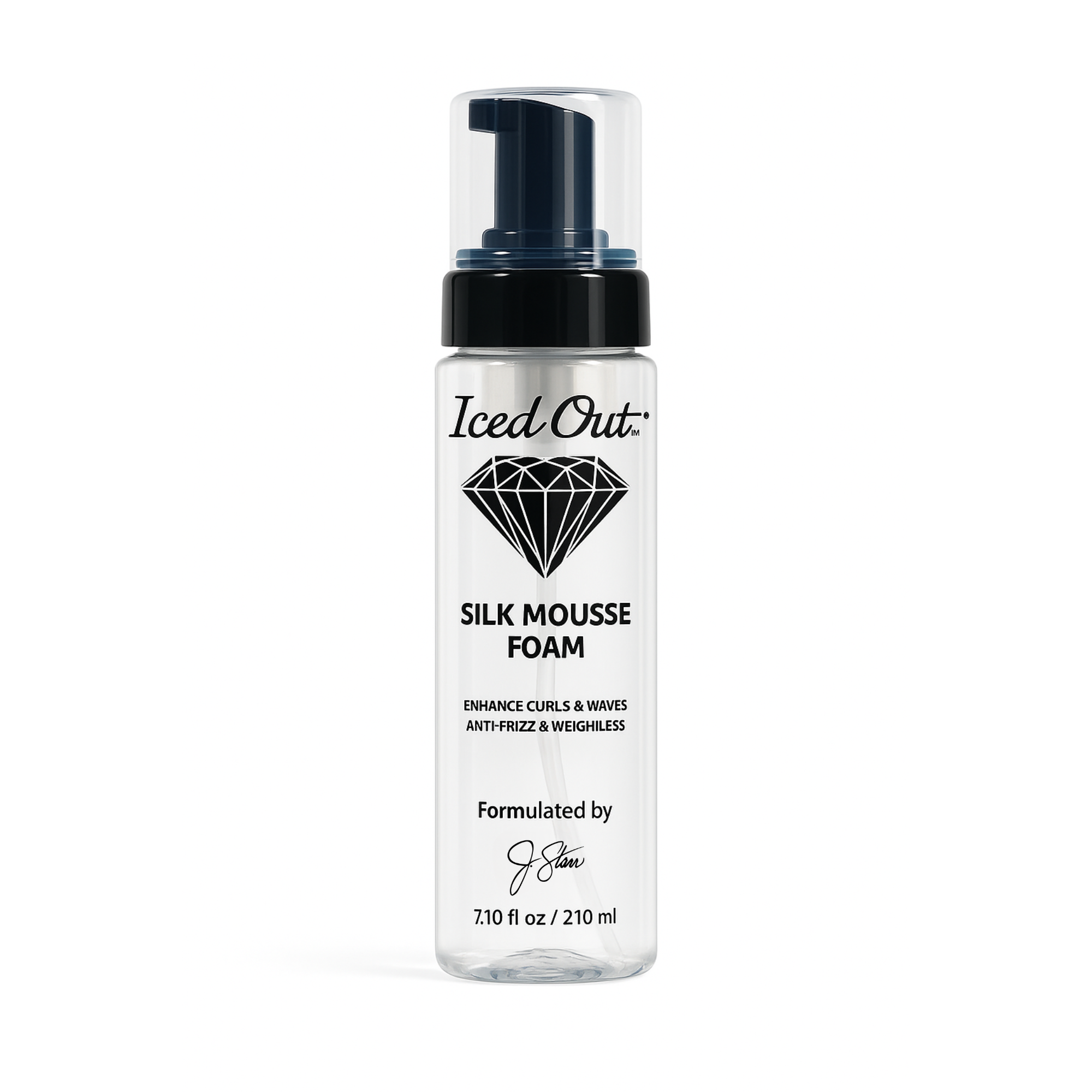 Iced Out Silk Mousse Foam 7.10 fl oz Position 1