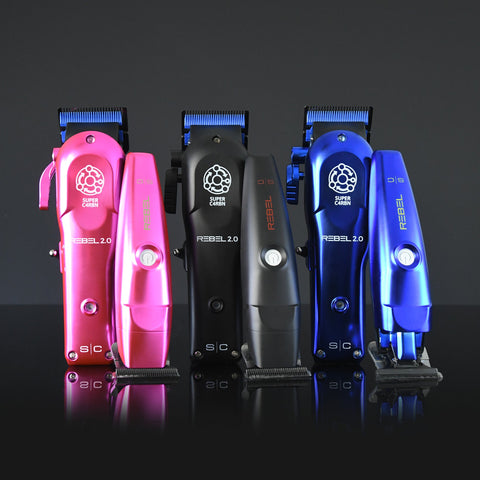 Image of StyleCraft Rebel 2.0 Professional Cordless Hair Clipper w/ Super C4RBN Motor (SC601M) Position 36
