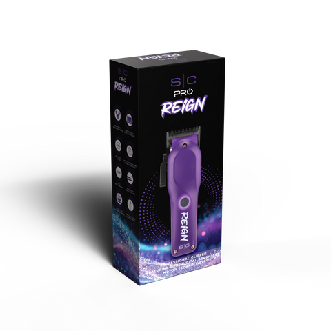 Image of StyleCraft Reign EON Digital Brushless Motor Cordless Clipper - Purple (SC620P) Position 21