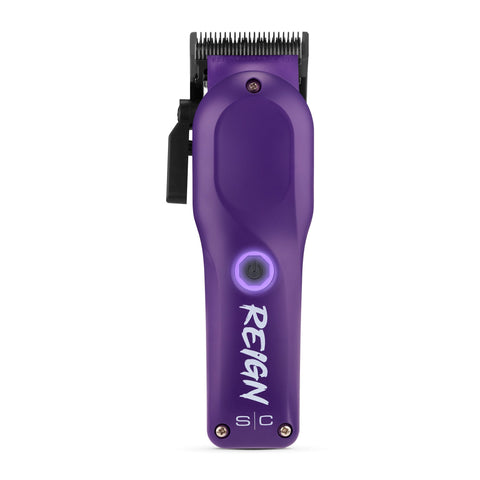 Image of StyleCraft Reign EON Digital Brushless Motor Cordless Clipper - Purple (SC620P) Position 1