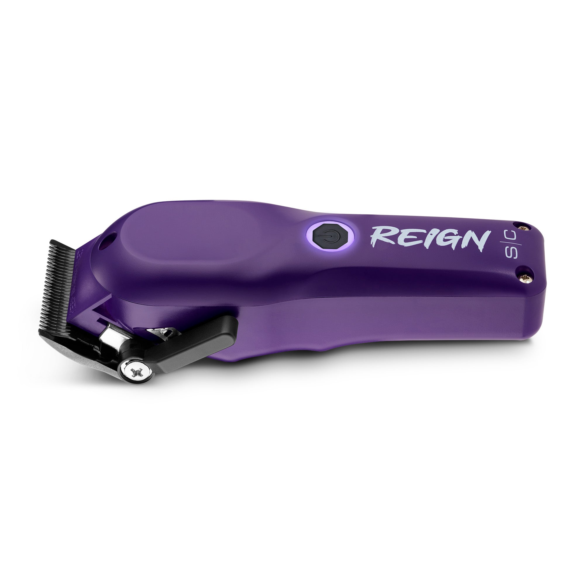 StyleCraft Reign EON Digital Brushless Motor Cordless Clipper - Purple (SC620P) Position 4