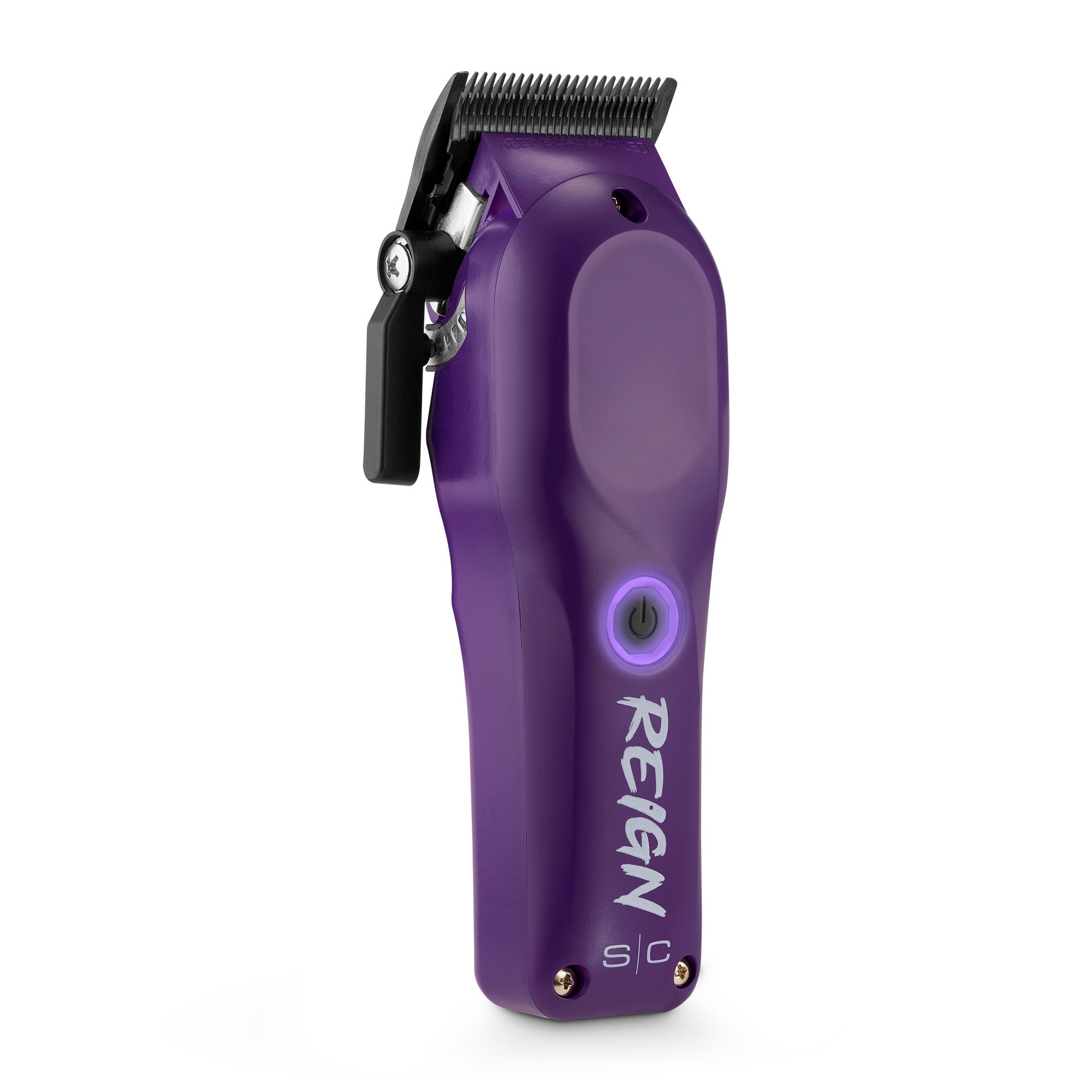 StyleCraft Reign EON Digital Brushless Motor Cordless Clipper - Purple (SC620P) Position 6